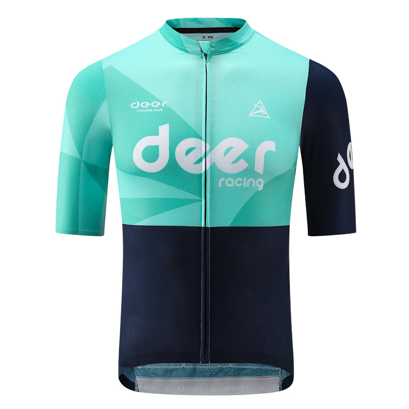 Race-Fit Full-Zip Cycling Jersey with Divided Rear Pockets — product story image 03 of 23