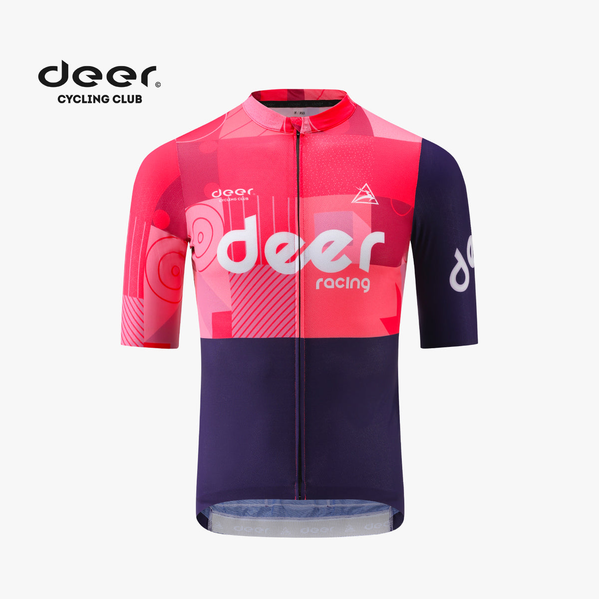 Race-Fit Full-Zip Cycling Jersey with Divided Rear Pockets — product story image 05 of 23