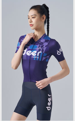Race-Fit Full-Zip Cycling Jersey with Divided Rear Pockets — thumbnail 15 of 23