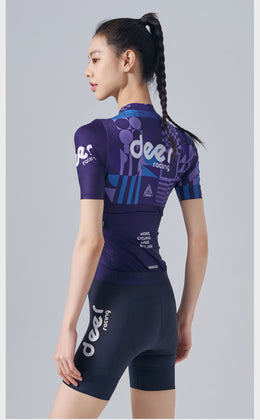 Race-Fit Full-Zip Cycling Jersey with Divided Rear Pockets — thumbnail 16 of 23