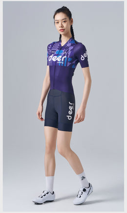 Race-Fit Full-Zip Cycling Jersey with Divided Rear Pockets — thumbnail 19 of 23