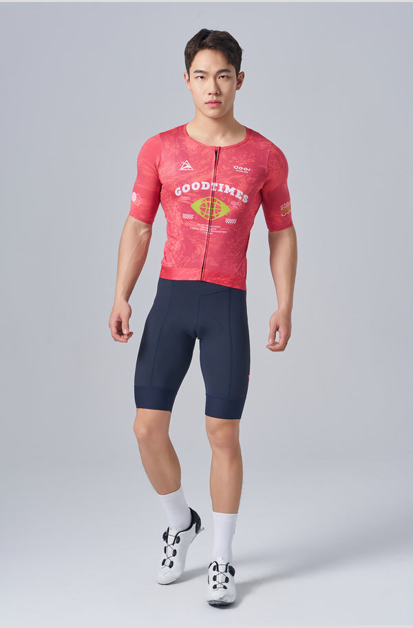 Streamlined Full-Zip Road Cycling Jersey
