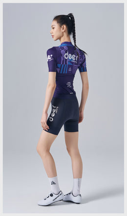 Race-Fit Full-Zip Cycling Jersey with Divided Rear Pockets — thumbnail 20 of 23
