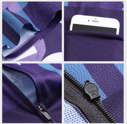 Race-Fit Full-Zip Cycling Jersey with Divided Rear Pockets — thumbnail 22 of 23