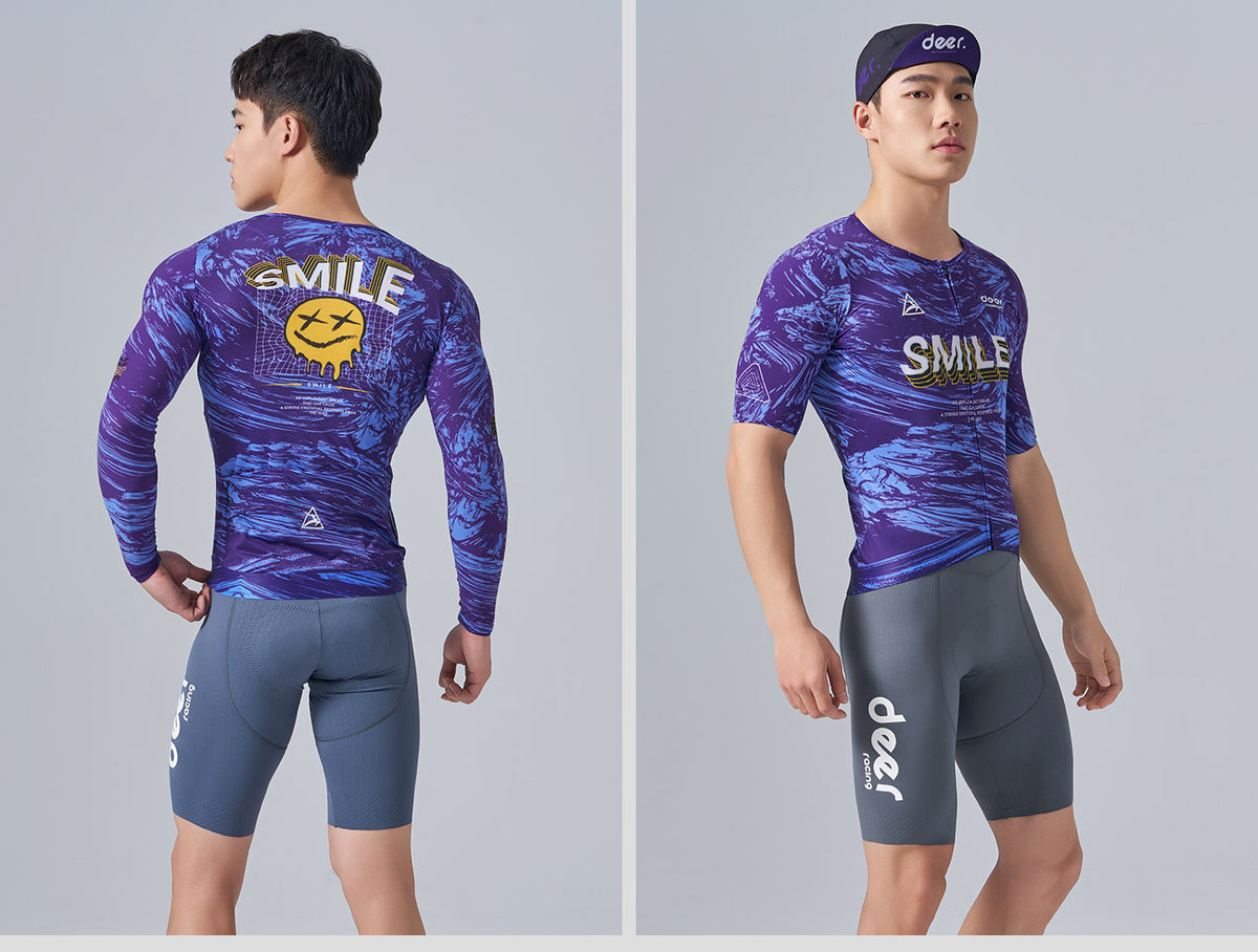Streamlined Full-Zip Short-Sleeve Road Cycling Jersey — product story image 03 of 23