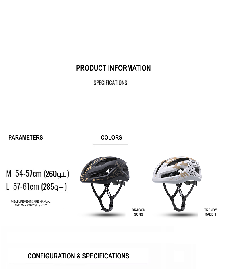 SUNRIMOON x DEER Dragon & Rabbit Cycling Helmet with Magnetic Buckle — product story image 13 of 18