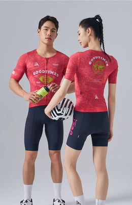 Streamlined Full-Zip Short-Sleeve Road Cycling Jersey — thumbnail 15 of 23