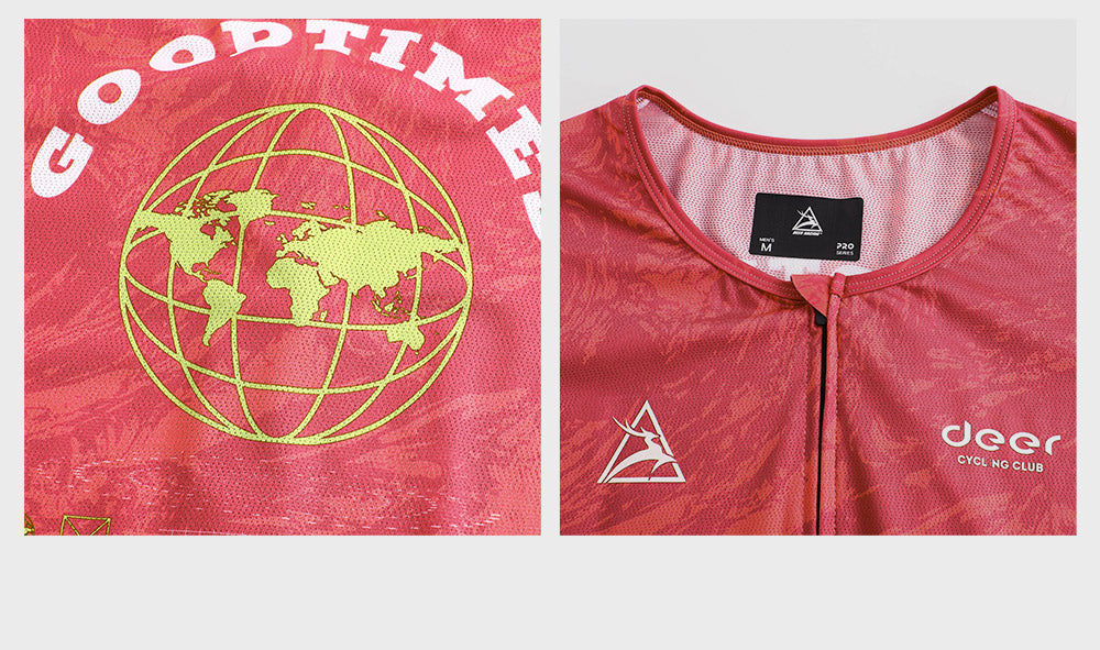 Streamlined Full-Zip Short-Sleeve Road Cycling Jersey — product story image 23 of 23