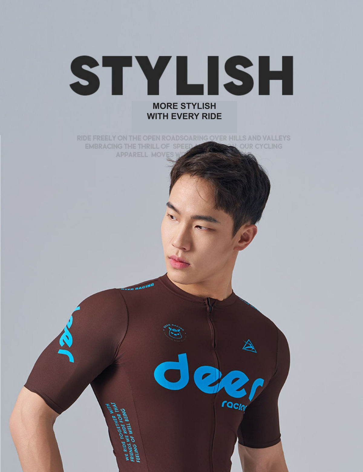 Custom Cycling Jersey Program — Deer Graphic Collection — product image 32 of 49