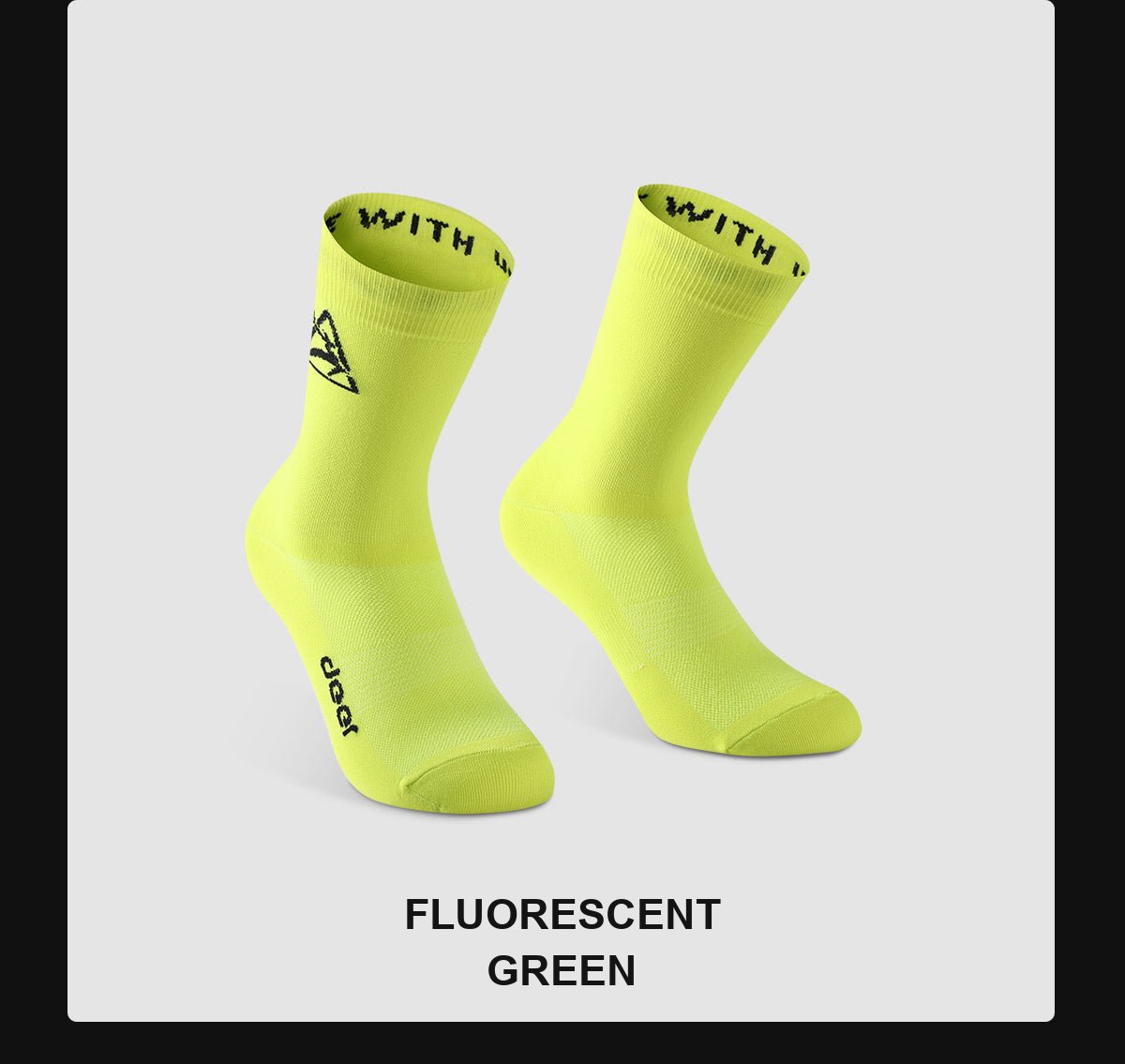 Treading Waves 200-Stitch Breathable Mid-Length Cycling Socks — product story image 26 of 30