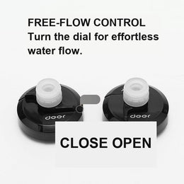 Easy-Squeeze Cycling Water Bottle with Rotary Flow Cap — thumbnail 4 of 32