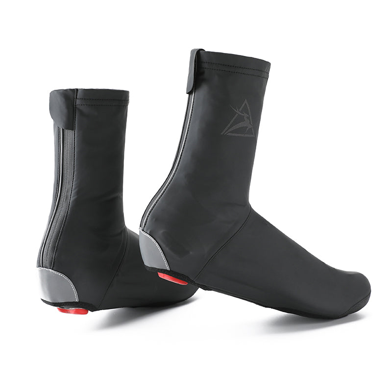 Fleece-Lined Reflective Road Cycling Shoe Covers — product story image 06 of 15