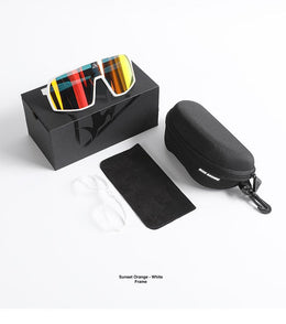 Ultralight Wraparound REVO-Lens Cycling Sunglasses — thumbnail 18 of 21