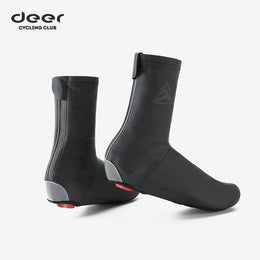 Fleece-Lined Reflective Road Cycling Shoe Covers — thumbnail 1 of 15