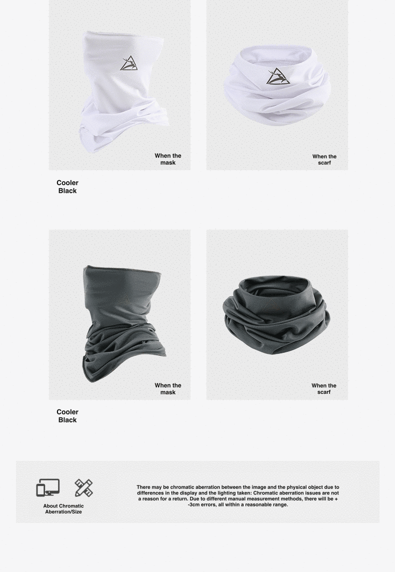 10-Style Breathable Cycling Face & Neck Cover — product story image 13 of 20