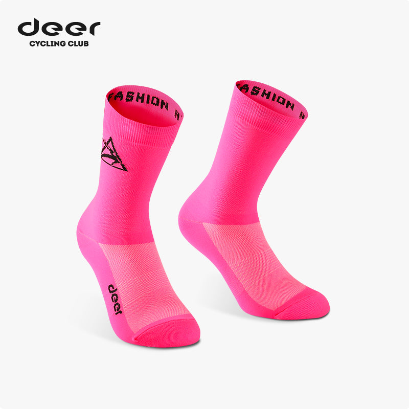 Treading Waves 200-Stitch Breathable Mid-Length Cycling Socks — product story image 08 of 30
