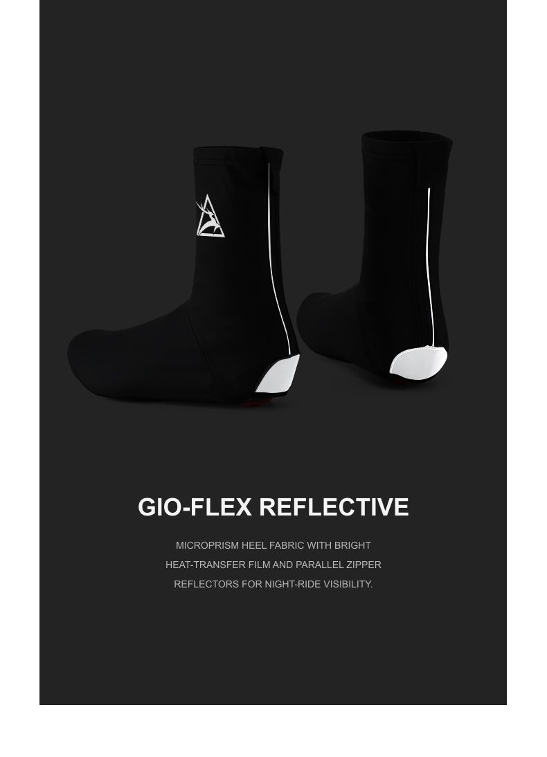 Fleece-Lined Reflective Road Cycling Shoe Covers — product story image 12 of 15