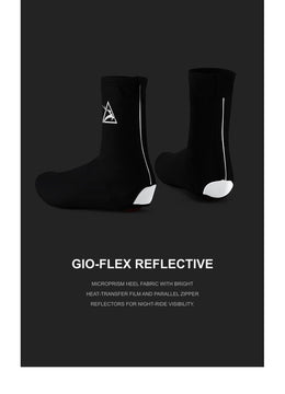 Fleece-Lined Reflective Road Cycling Shoe Covers — thumbnail 12 of 15