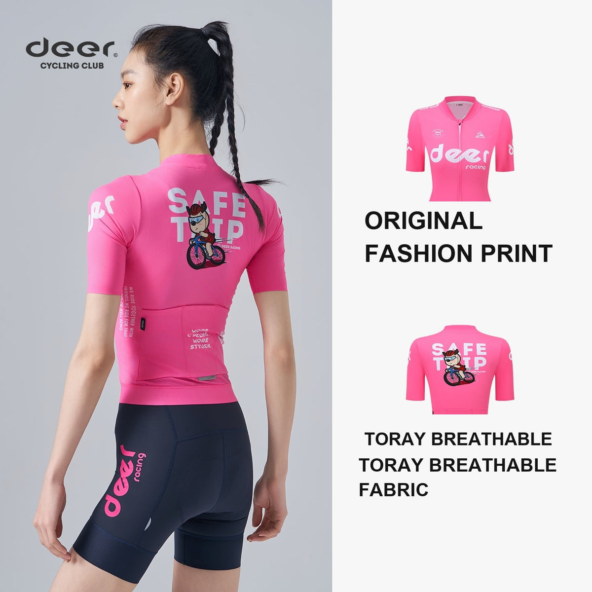 Custom Cycling Jersey Program — Deer Graphic Collection — product image 24 of 49