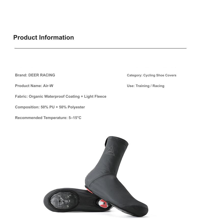 Fleece-Lined Reflective Road Cycling Shoe Covers — product story image 10 of 15