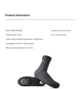 Fleece-Lined Reflective Road Cycling Shoe Covers — thumbnail 10 of 15