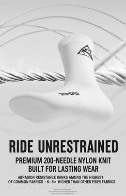Treading Waves 200-Stitch Breathable Mid-Length Cycling Socks — thumbnail 18 of 30