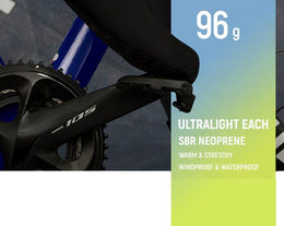 Fleece-Lined Neoprene Road Cycling Shoe Covers with Reflective Details — thumbnail 10 of 20