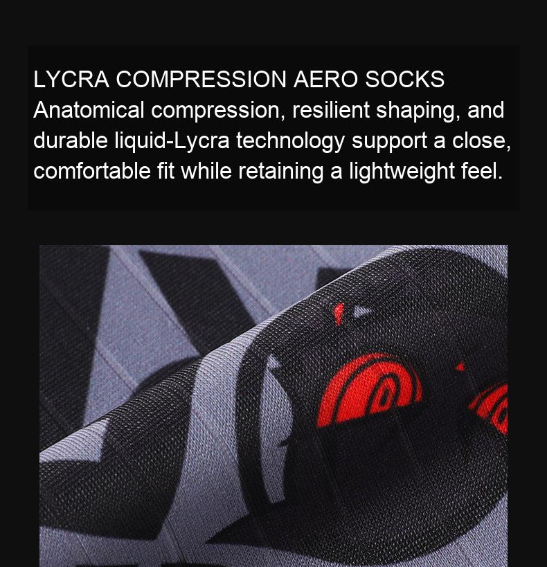 Treading Waves Breathable Compression Cycling Socks — product story image 13 of 21