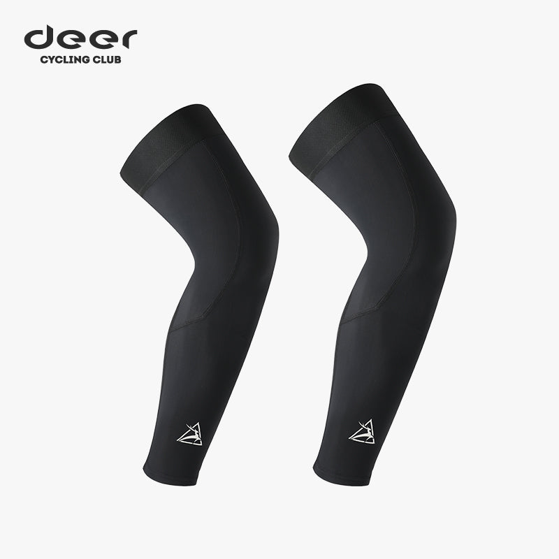 Full-Length Contoured Cycling Leg Warmers — product story image 02 of 9