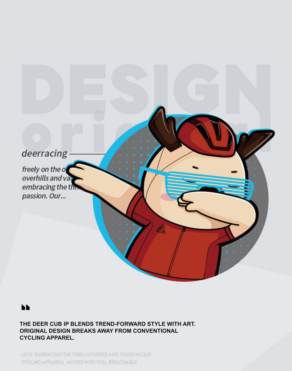 Custom Cycling Jersey Program — Deer Graphic Collection — product image 34 of 49