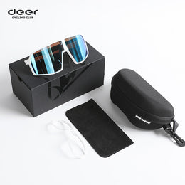 Ultralight Wraparound REVO-Lens Cycling Sunglasses — thumbnail 3 of 21