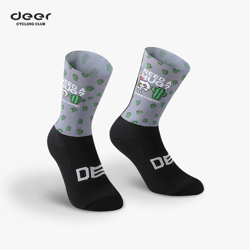 Treading Waves Breathable Compression Cycling Socks — product story image 09 of 21