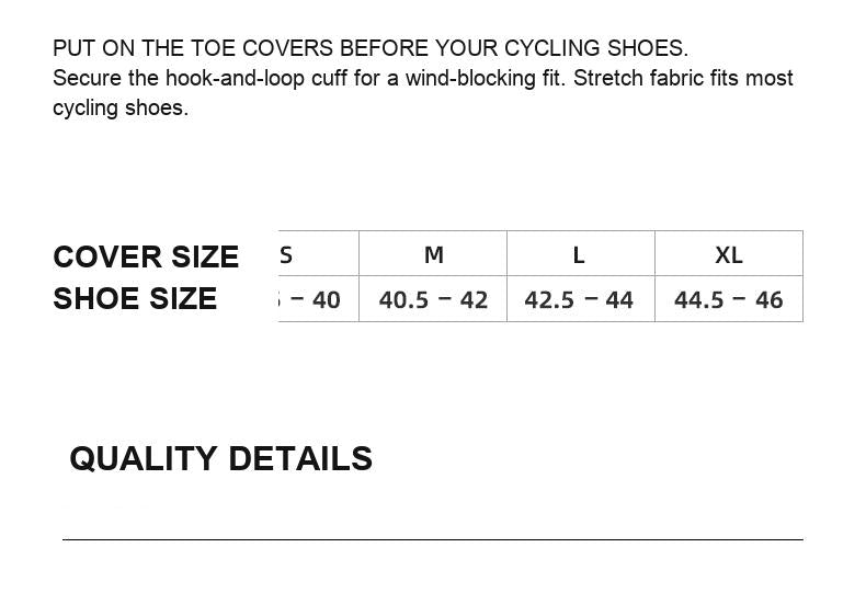 Fleece-Lined Reflective Road Cycling Shoe Covers — product story image 11 of 15