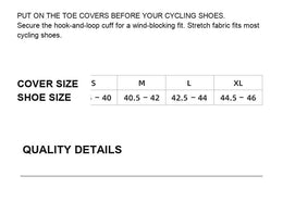 Fleece-Lined Reflective Road Cycling Shoe Covers — thumbnail 11 of 15