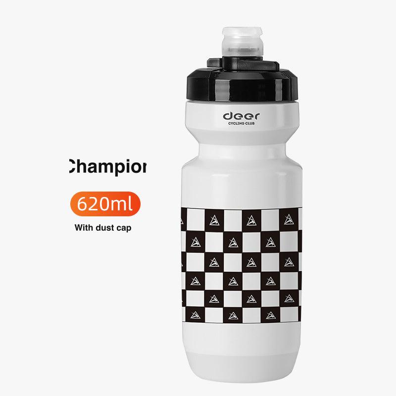 Easy-Squeeze Cycling Water Bottle with Rotary Flow Cap — product story image 12 of 32