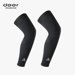 Full-Length Contoured Cycling Leg Warmers — thumbnail 1 of 9