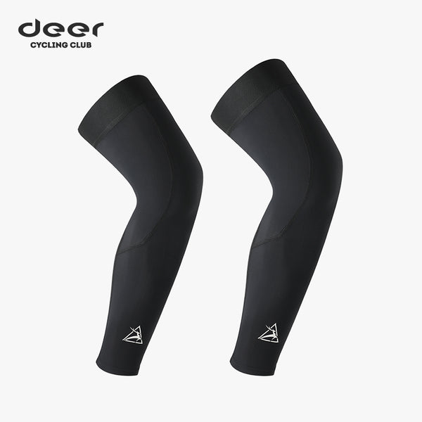 Full-Length Contoured Cycling Leg Warmers