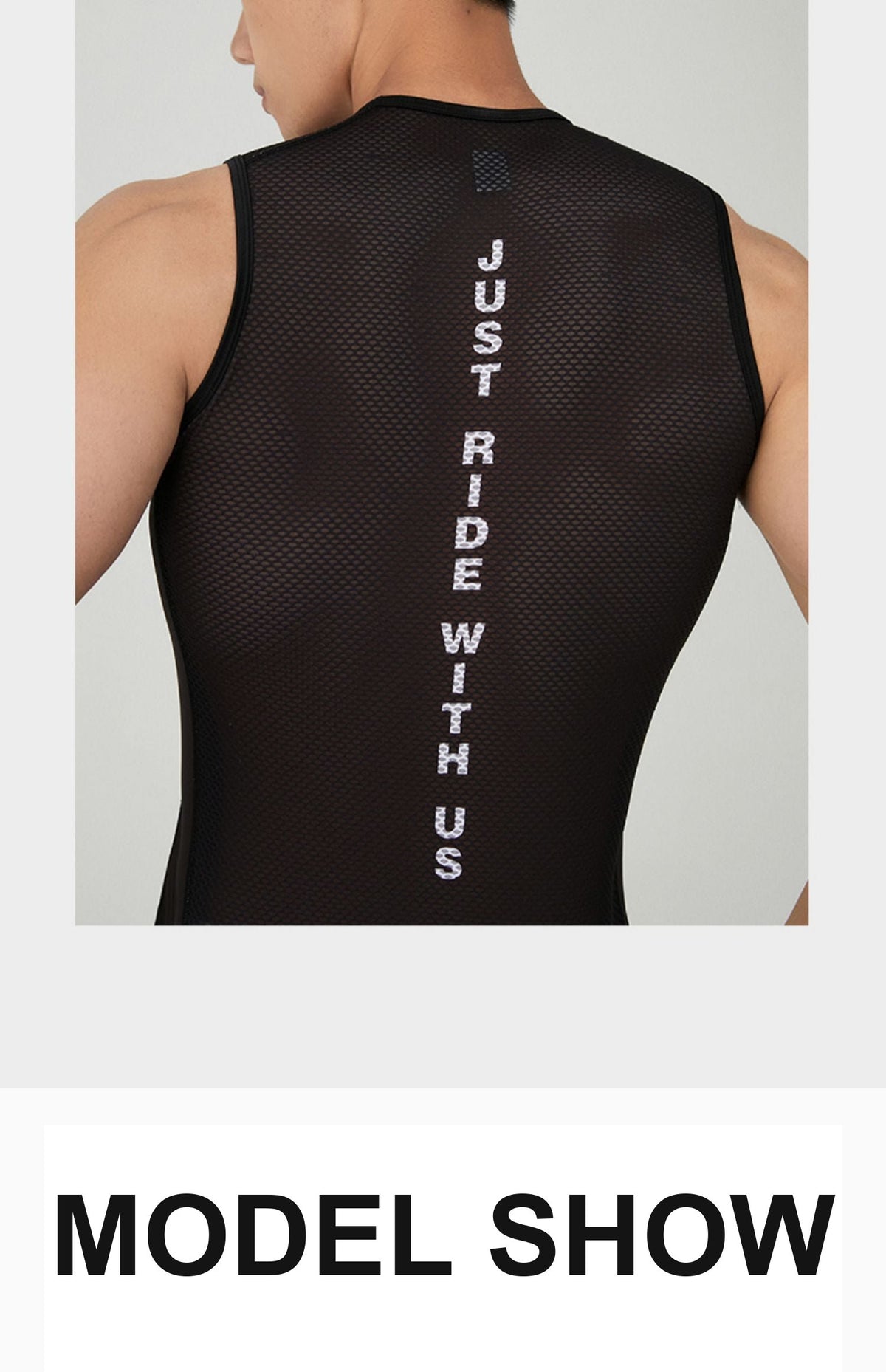 Men's Moisture-Wicking Mesh Cycling Base Layer — product story image 25 of 30