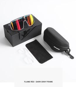 Ultralight Wraparound REVO-Lens Cycling Sunglasses — thumbnail 17 of 21
