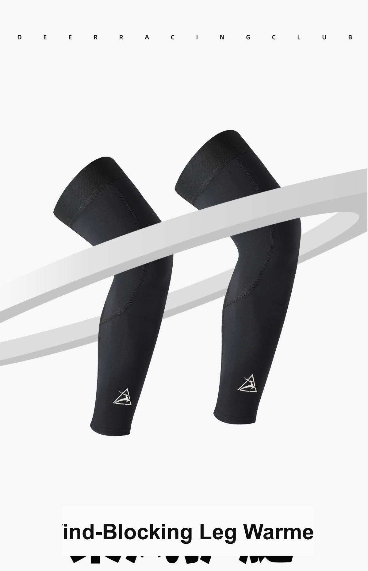 Full-Length Contoured Cycling Leg Warmers — product story image 08 of 9