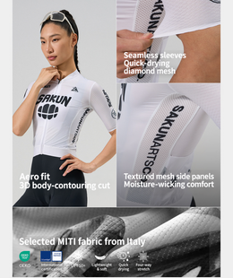 SAKUN x DEER cycling jersey — English product detail