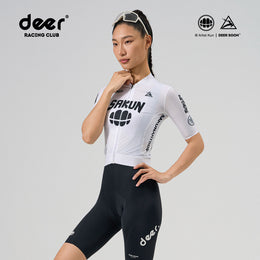 SAKUN x DEER cycling jersey — product photograph