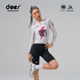 SAKUN x DEER cycling jersey — product photograph
