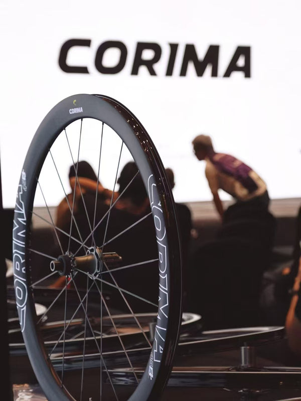 CORIMA 45E+ Carbon Wheelset with VONOA Carbon Spokes