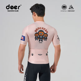 SAKUN x DEER cycling jersey — product photograph