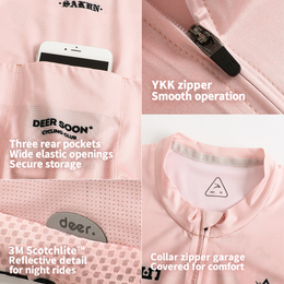 SAKUN x DEER cycling jersey — English product detail
