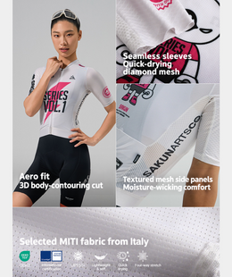 SAKUN x DEER cycling jersey — English product detail