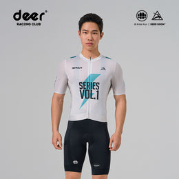 SAKUN x DEER cycling jersey — product photograph
