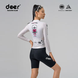 SAKUN x DEER cycling jersey — product photograph