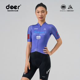 SAKUN x DEER cycling jersey — product photograph